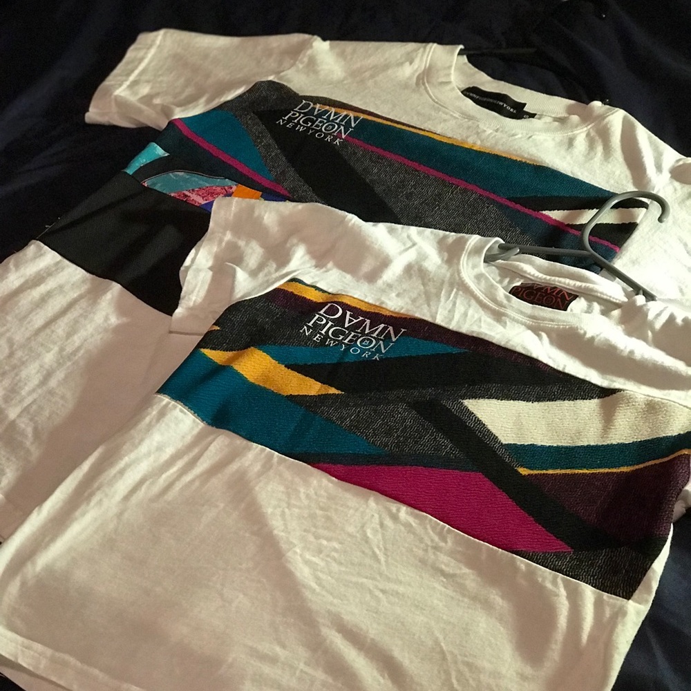Damn Pigeon matching Tees (both)